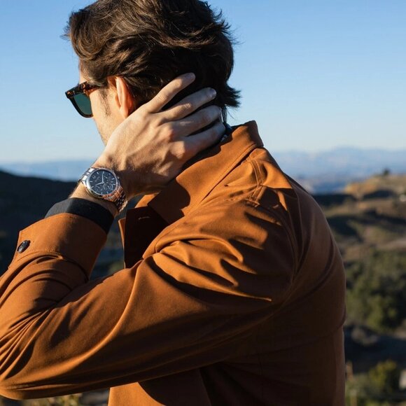 Bulova Men's Classic Chronograph Silver Stainless Steel Date Watch - Picture 3 of 7